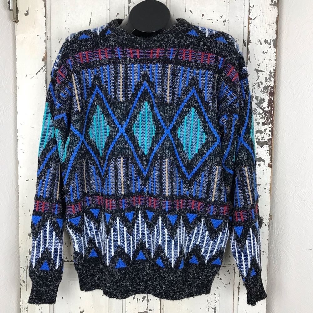 Bright color pullover sweater